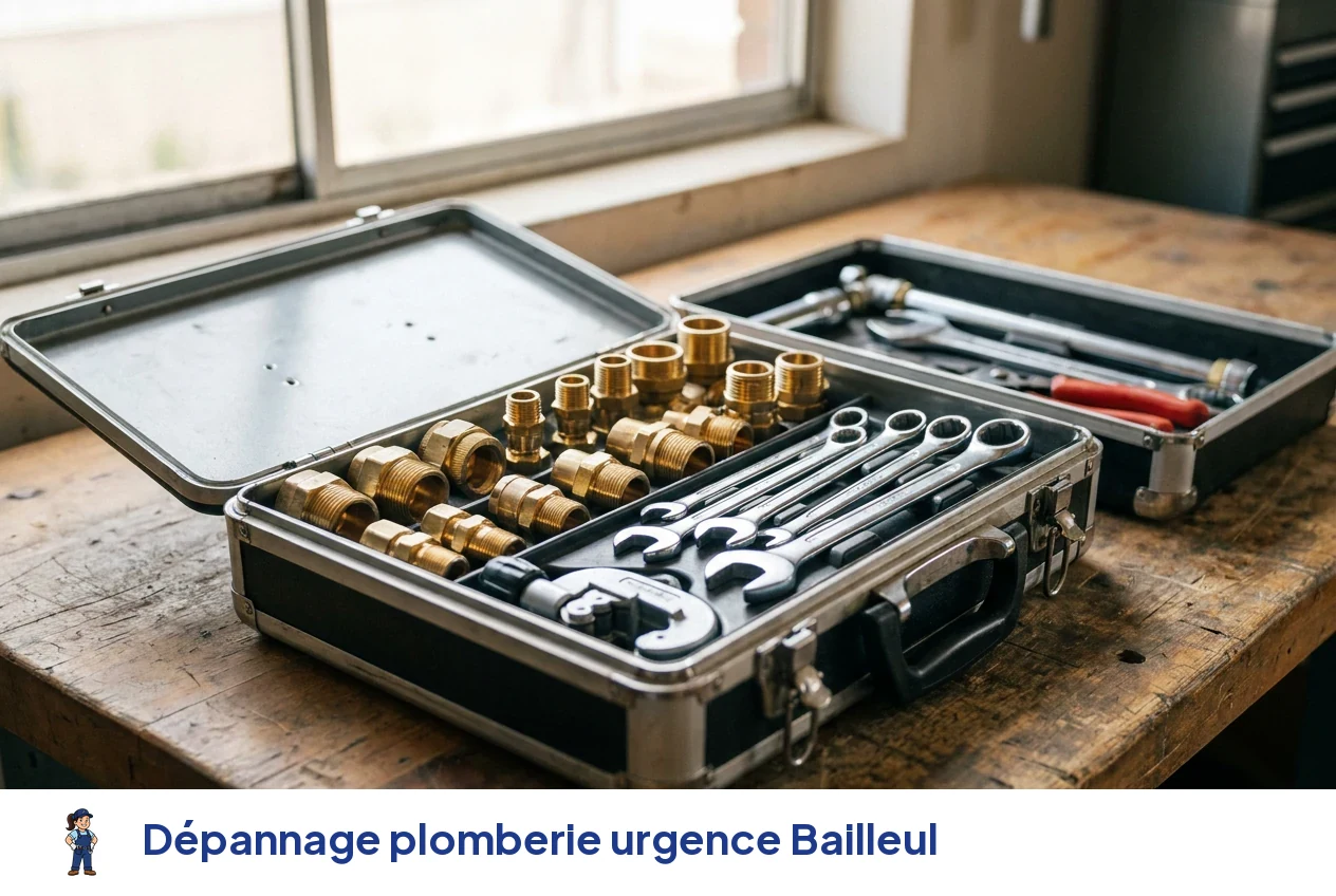 Dépannage plomberie urgence à Bailleul