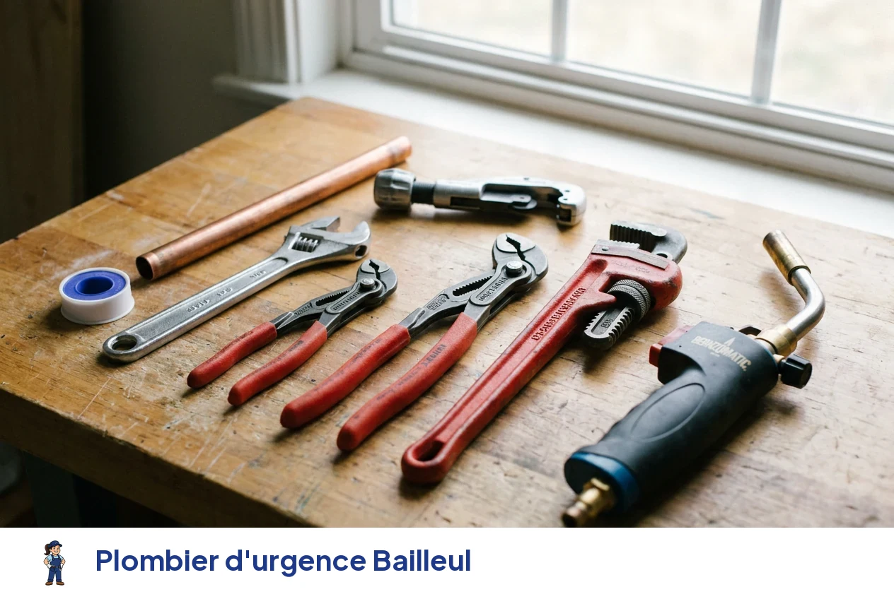 Plombier d'urgence à Bailleul