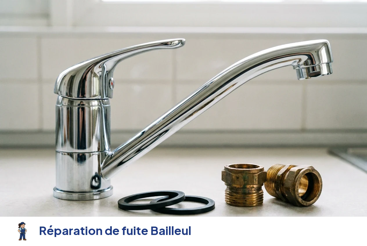 Réparation de fuite à Bailleul
